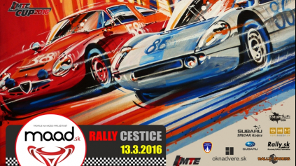 MTE CUP ZAČÍNA 13.3. PRVÝM PODUJATÍM MAAD RALLY CESTICE