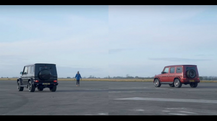 ZRÝCHLENIE MERCEDES G 63 AMG VS NOVÝ G 63 AMG