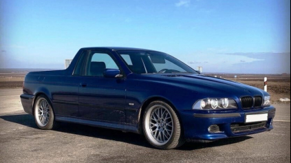 TO STE EŠTE NEVIDELI, PRESTAVBA BMW 5 E39 NA PICKUP JE NA PREDAJ