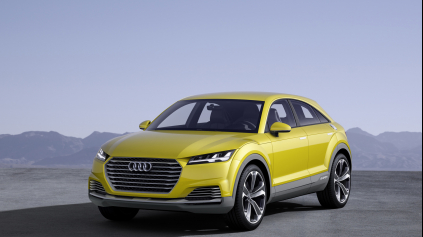 AUDI TT OFFROAD CONCEPT KOMBINUJE VLASTNOSTI KUPÉ A SUV