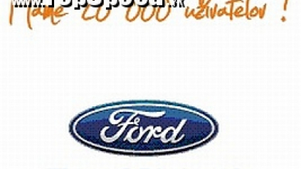 FORDCLUB.SK ZAREGISTROVAL 20 000. ČLENA - PATRÍ MEDZI NAJVÄČŠIE AUTOKLUBY V SR