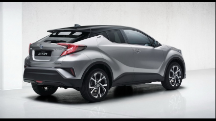 CROSSOVER TOYOTA C-HR S TECHNIKOU PRIUSU SA UKÁZALA V ŽENEVE