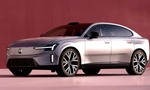 Nové Volvo ES90. Unikla prvá fotka nového elektrického sedanu tesne pred premiérou