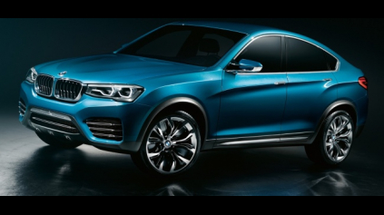 PRVÉ POHĽADY NA BMW X4 CONCEPT, ŠPORTOVÚ VERZIU BMW X3