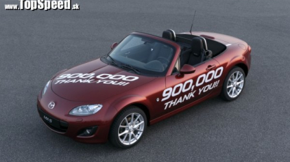 MAZDA VYROBILA REKORDNÝ POČET ROADSTEROV MX-5