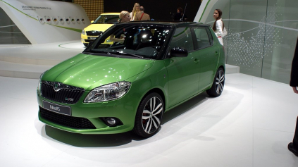 ŽENEVA 2010: ŠKODA FABIA RS