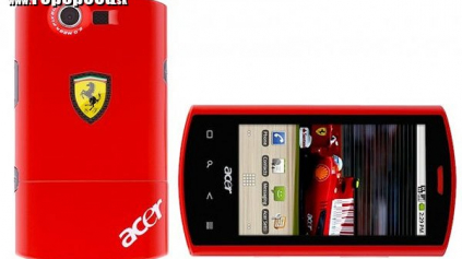 ACER ROBÍ FERRARI LIQUID E SMARTPHONE