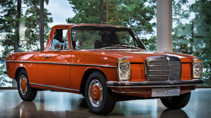 MERCEDES PICK-UP BOL UŽ V ROKU 1972. VOLAL SA LA PICKUP