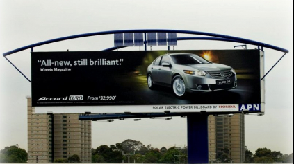 HYBRIDNÉ BILLBOARDY HONDA