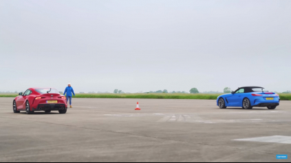 ŠPRINT TOYOTA SUPRA A BMW Z4 PRE JEDNÉHO ŠKONČIL PREKVAPIVO ZLE