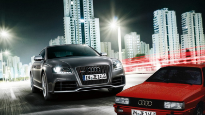 VIDEO: AUDI RS5 VS AUDI QUATTRO