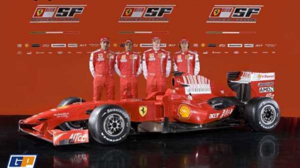 MONOPOST SCUDERIA FERRARI F60 2009