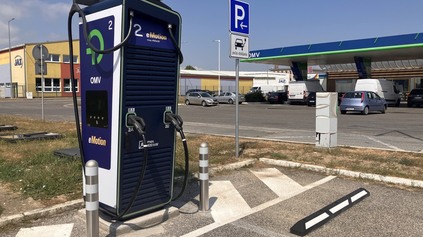 PRVÁ NABÍJACIA STANICA OMV EMOTION S VÝKONOM 400 KW