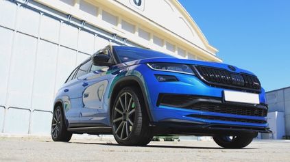 ŠKODA KODIAQ RS BSR POSIELA NA KOLESÁ TAKMER 300 KONÍ. ZA 500 EUR