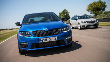 ŠKODA OCTAVIA RS DEBUTOVALA NAŽIVO V GOODWOODE