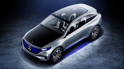 PRVÝ ELEKTROMOBIL MERCEDES BUDE SUV S DOJAZDOM VIAC AKO 500 KM