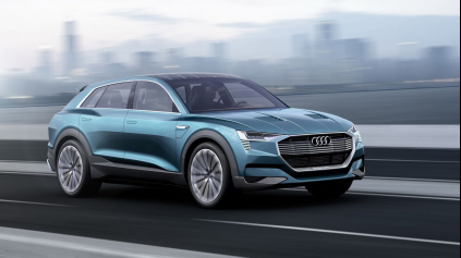 AUDI E-TRON QUATTRO JE KONKURENT PRE TESLU MODEL X