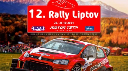 TOTO SÚ TRATE MOTORTECH RALLY LIPTOV