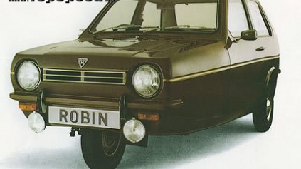 RELIANT ROBIN: BOKOM SA VÁĽAJÚCI AUTOCYLEK