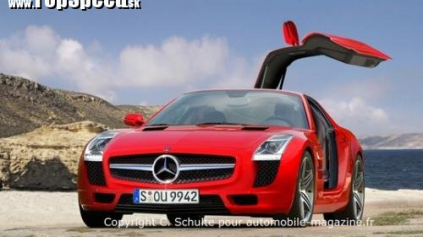 MERCEDES SLS AMG AKO KUPÉ, ROADSTER I ELEKTROMOBIL!