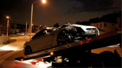 VIDEO: NISSAN R35 GT-R CRASH