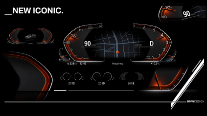 NOVÝ INFOTAINMENT BMW DOSTANE HRANATÉ UKAZOVATELE