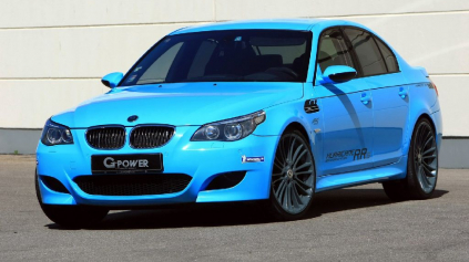 G-POWER BMW M5 HURRICANE RRS - KEĎ JE 800 KONÍ MÁLO