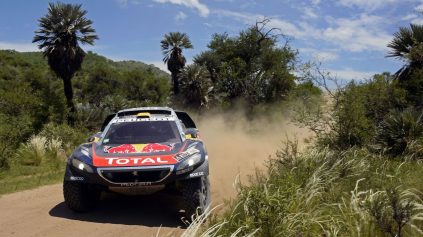 STEPHANE PETERHANSEL NA PEUGEOTE 2008 DKR VYHRAL RALLY DAKAR 2016