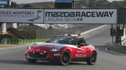 LAGUNA SECA MÁ NOVÝ PACE CAR, MAZDU MX-5 CUP