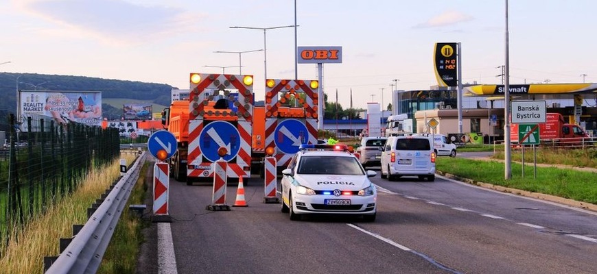 Na strednom Slovensku zatvorili časť R1. V Banskej Bystrici tým majú veľké dopravné obmedzenia