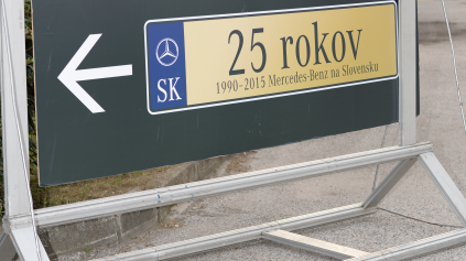 MERCEDES NA SLOVENSKU PREDÁVA UŽ 25 ROKOV A VEĽMI ÚSPEŠNE