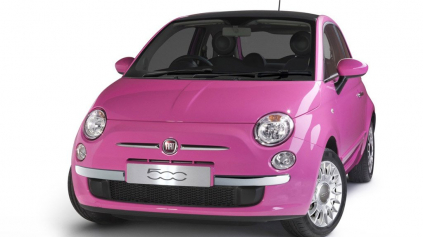 GAY AUTO ROKU: FIAT 500 PINK