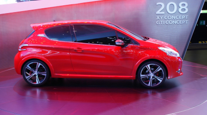 ŽENEVA 2012: PEUGEOT 208 GTI CONCEPT