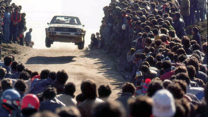 WALTER RÖHRL NA RALLY PORTUGAL 1985