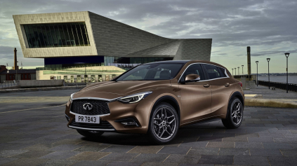 INFINITI Q30 JE PRVÝ HB ZNAČKY. VYZERÁ AKO CROSSOVER MAZDY3 A ZÁKLADOM JE TRIEDA A