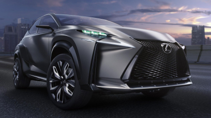 LEXUS LF-NX TURBO- STRAŠIDELNÝ KONCEPT S PREPLŇOVANÍM