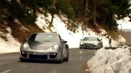 AUDI R8 GT VS. MERCEDES SLS AMG VS. PORSCHE GT2 RS