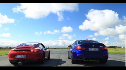 PORSCHE 911 GTS VS M4 CS, KTO MÁ NAVRCH?