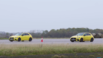 DRAG RACE MERCEDES A45 S PROTI A35, TREBA SI PRIPLATIŤ?