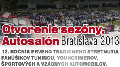 INCHEBA ZAŽIJE 12. OTVORENIE TUNINGOVEJ SEZÓNY 2013 UŽ TÚTO NEDEĽU