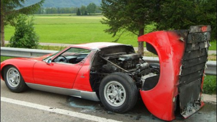 LAMBORGHINI MIURA ZHORELO SKORO NA POPOL :(