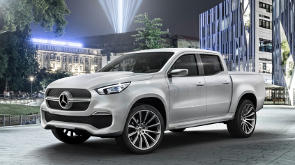 MERCEDES X-CLASS JE KONCEPT PRE PRVÝ PICK-UP