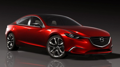 MAZDA TAKERI CONCEPT JE NÁSTUPCA MAZDY 6