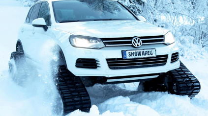 VW SNOWAREG JE AKO TRANSFORMER. VW HO BUDE VYRÁBAŤ