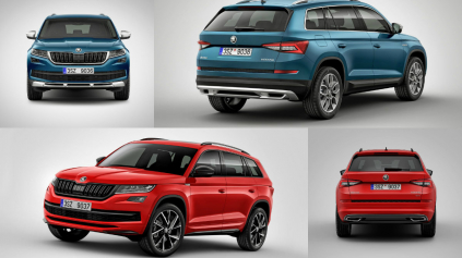 ŠKODA KODIAQ DOSTAL VERZIE SCOUT A SPORTLINE