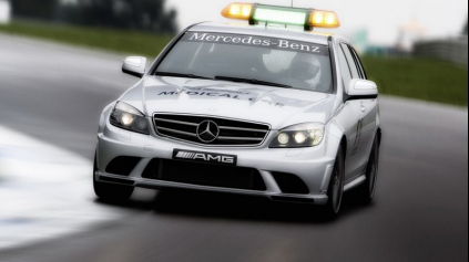 MERCEDES SL63 AMG A C63 AMG 2009 F1 SAFETY CARS