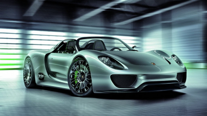 PORSCHE 918 SPYDER IDE DO VÝROBY!