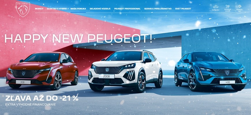 Nový Peugeot bez čakania za nečakane výhodné ceny