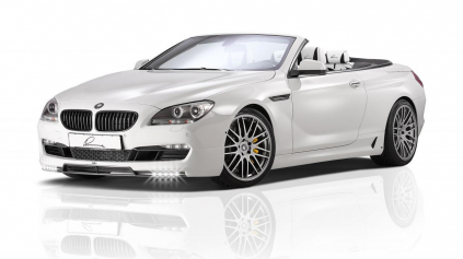 BMW 6 KABRIO OD LUMMA - BIELA ELEGANCIA