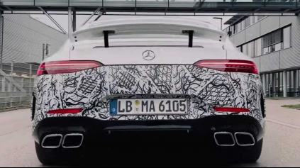 MERCEDES AMG GT 73 BUDE DEFINITÍVNE PLUG IN HYBRID S 800 KOŇMI